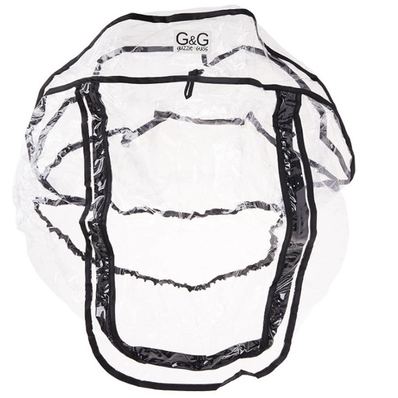 Guzzie+Guss 3-in-1 Rain Cover, Fits Most Bassinets, Car Seats & Pod Style Seats - Picture 4 of 7
